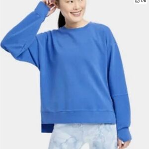 All in Motion Vibrant Blue Crewneck